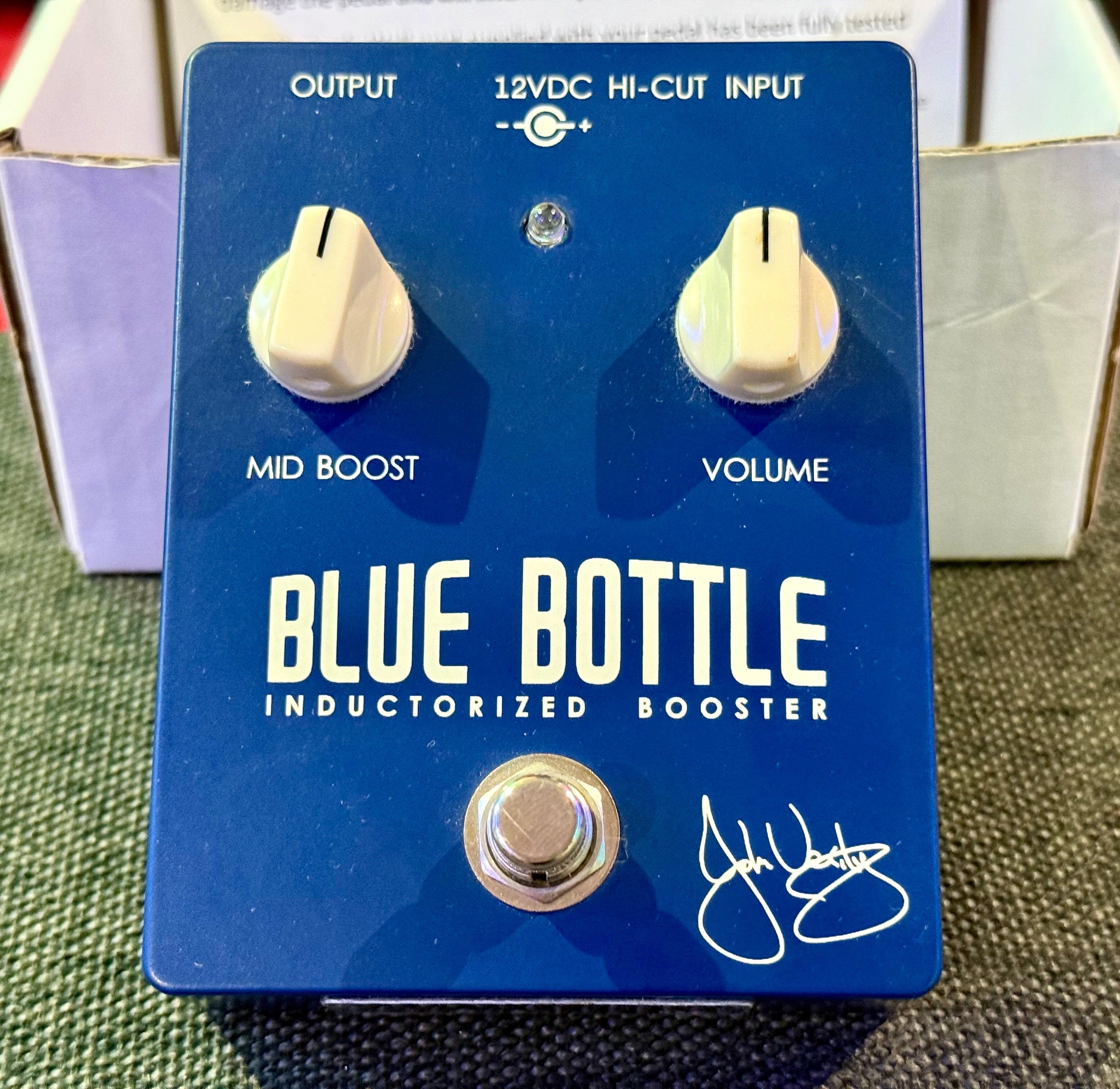🎸MINT🎸 Effectrode Blue Bottle Inductorized Booster Pedal~ Valve Guitar Effects