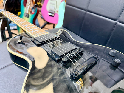 🔥2018🔥 Epiphone Les Paul Prophecy Custom Plus EX~ Midnight Ebony~ EMG P’Ups