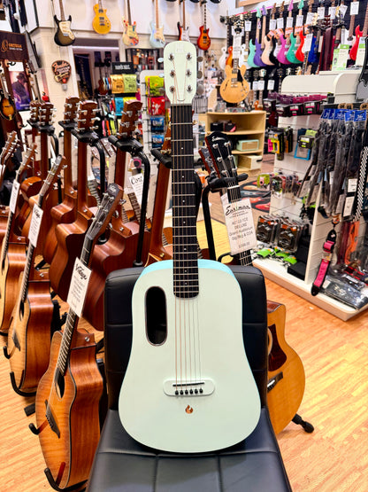 ✨EX-DEMO✨ Blue Lava Touch Smart Guitar Aqua/Mint Green~ 36” Electro-Acoustic!