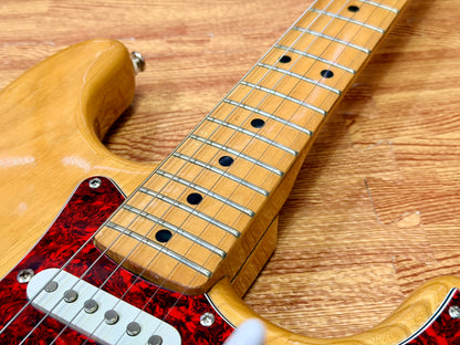 🇯🇵 70’s JAPAN 🇯🇵 Kimbara Stratocaster MIJ Natural Ash~ Late 1970s Matsumoku!