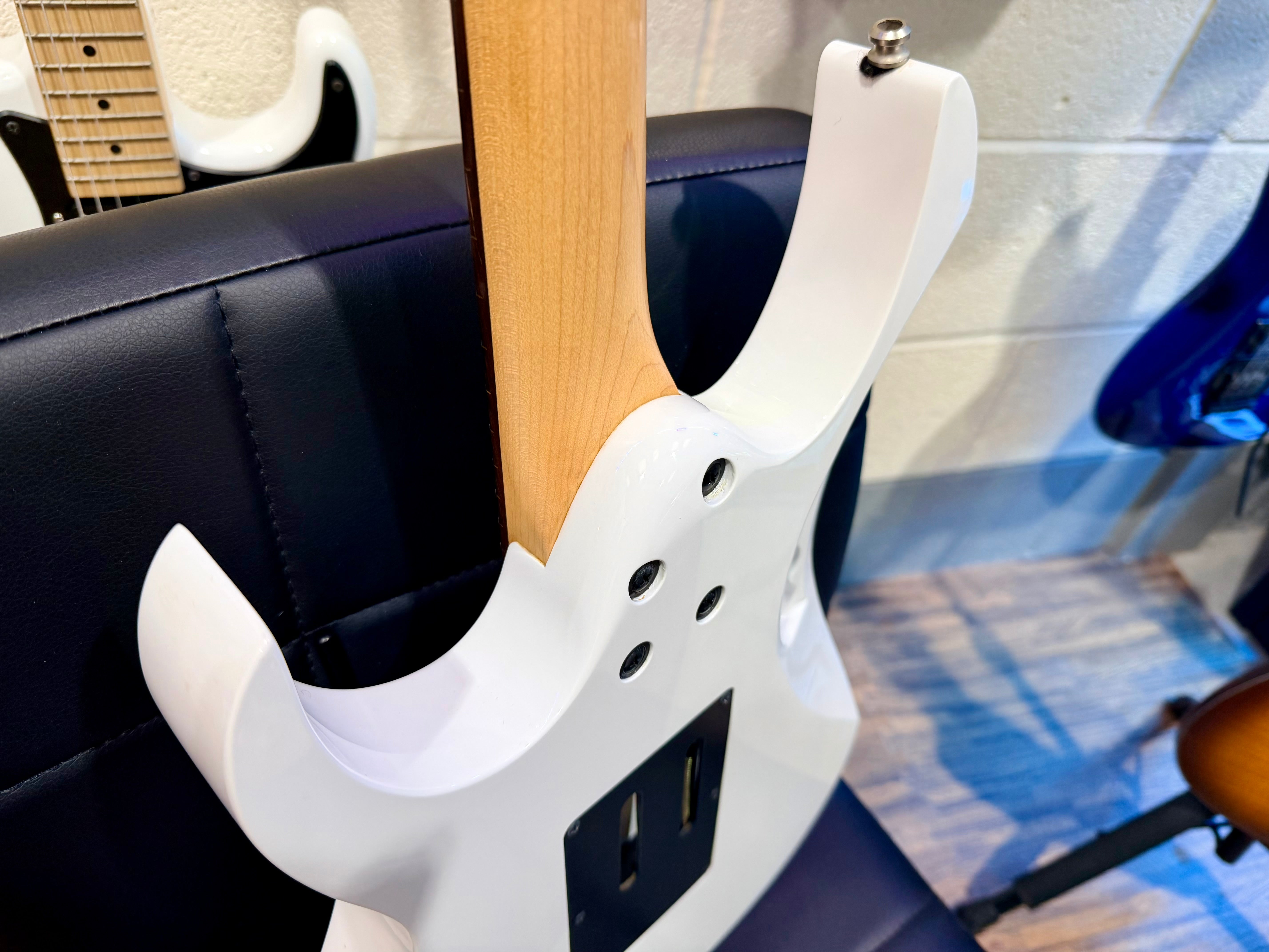 🔥2016🔥 Ibanez JEMJR Steve Vai Signature Electric Guitar~ Jem Junior~ White!