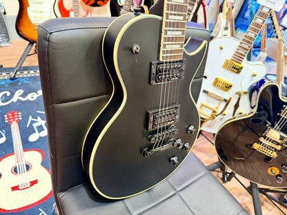 🔥B-STOCK DEAL🔥 NEW Vintage V100 VMX Electric Guitar~ Satin Black Les Paul!
