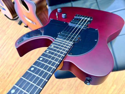 ⚡️NEW⚡️ Spira T-400 Satin Wine Red~ Electric Guitar HH Locking Tuners~ 2026!