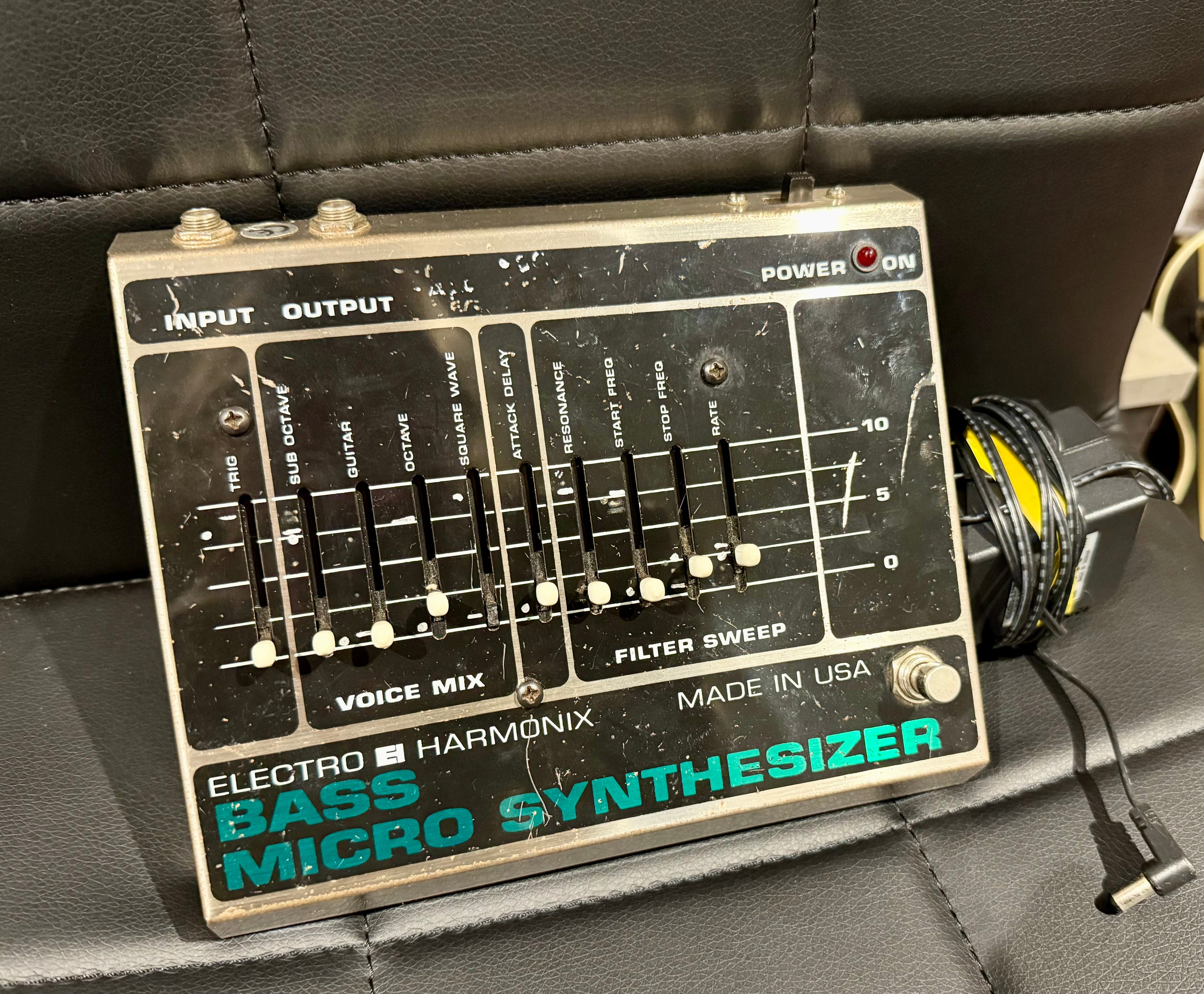 🎸 VINTAGE 90’s 🎸Electro Harmonix Bass Micro Synthesizer Synth Guitar Pedal!