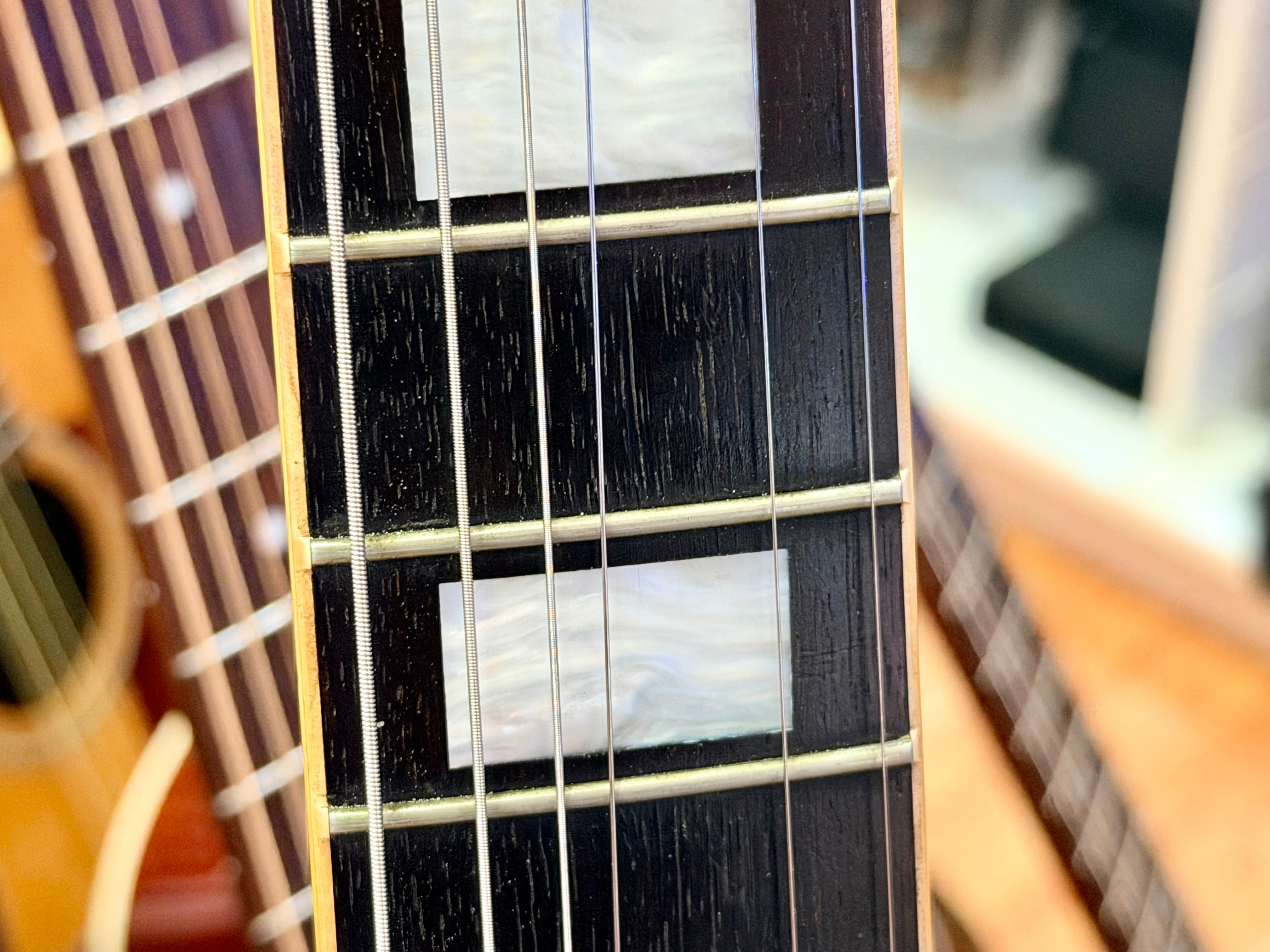 🔥1980’s MIJ🔥 Burny Les Paul Custom~ Cherry Sunburst~ Ebony~ Japan Import 🇯🇵