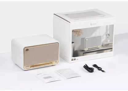 Edifier D32 Tabletop Retro Bluetooth Speaker Hi-Fi Hi-Res Audio 60W RMS - White