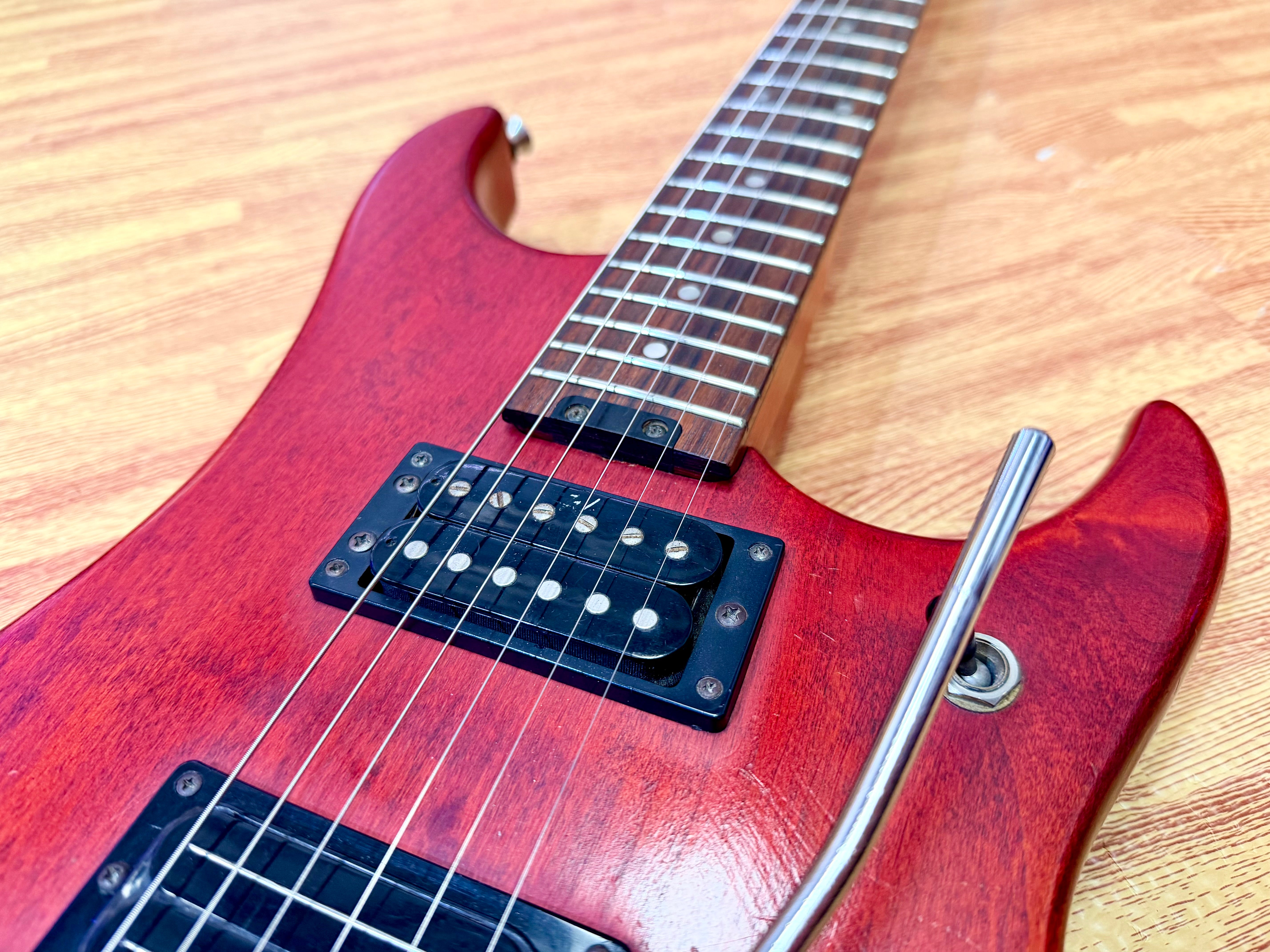 🔥1994🔥 Washburn N2 Nuno Bettencourt~ Korea Padauk Red + Gotoh + Bill Lawrence!