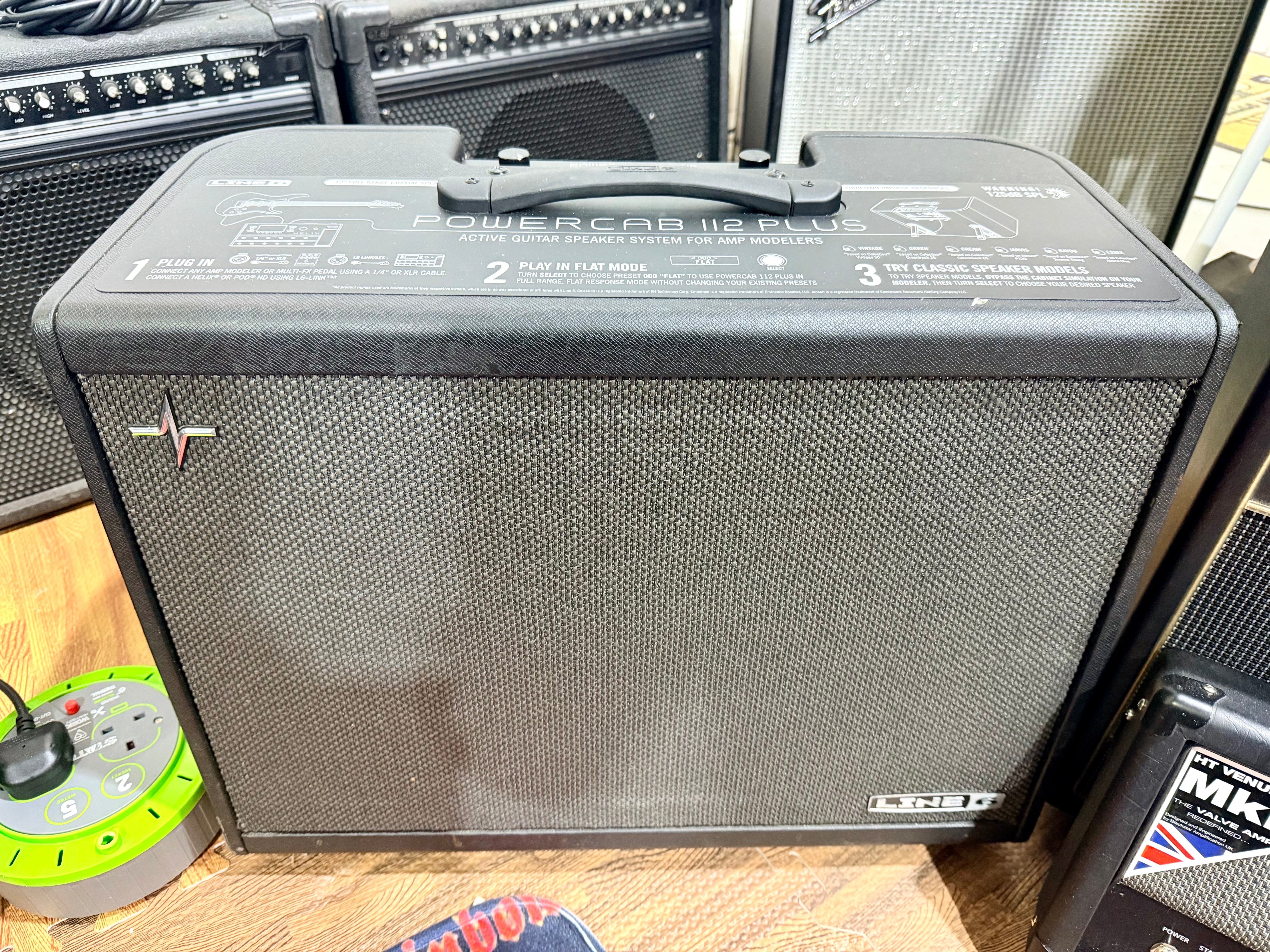 🎸 Line 6 Powercab 112 Plus Active FRFR 1x12 Powered Guitar Cabinet System 🎸