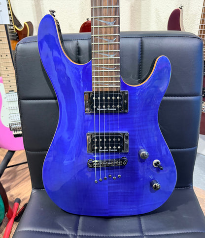 🔥KOREA 2015🔥 Cort KX Custom Electric Guitar~ Flamed Maple Trans Blue~ Rare!