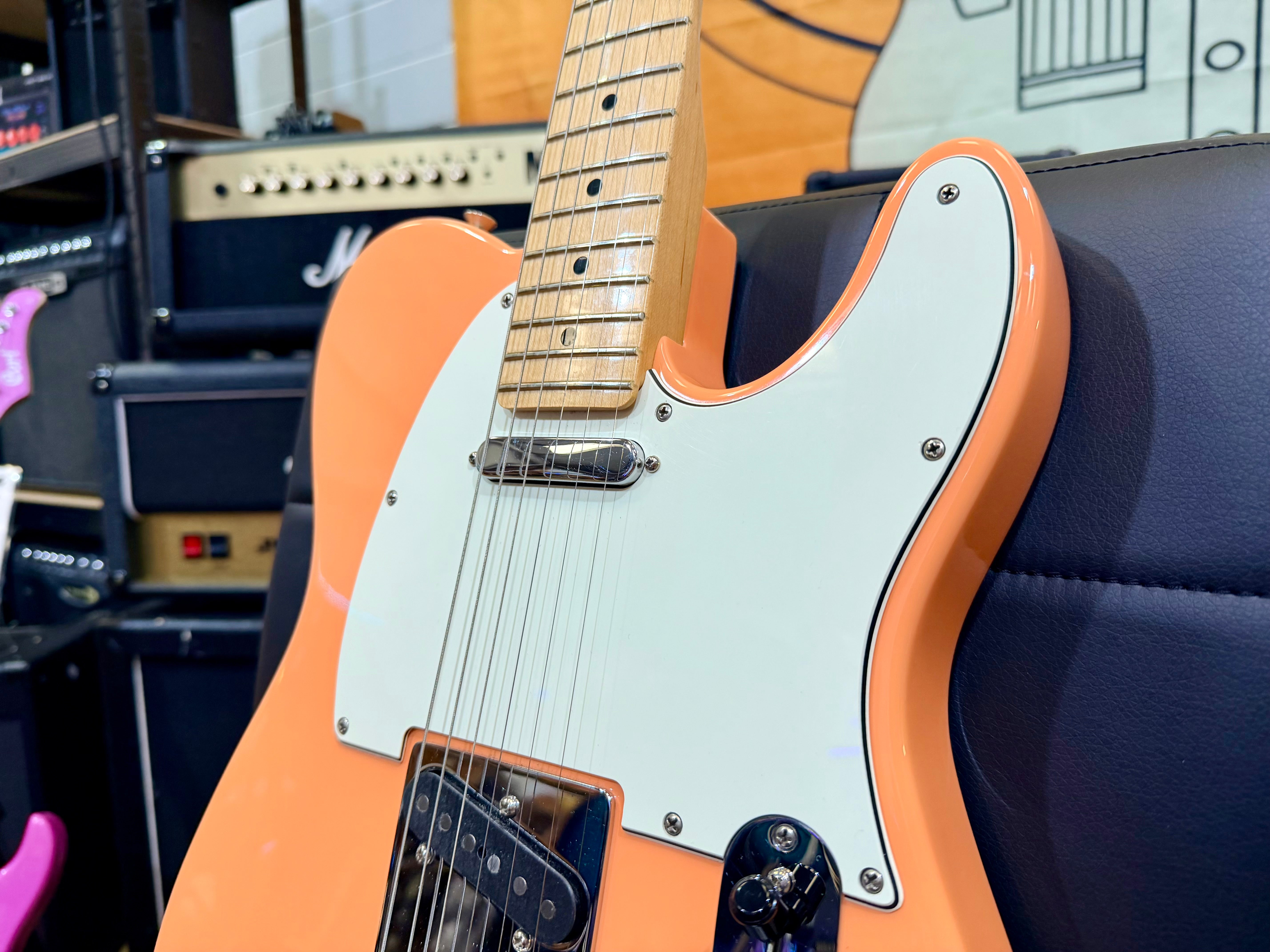 🔥’51 Nocaster P’ups🔥 Fender Limited Edition Player Telecaster~ Pacific Peach!