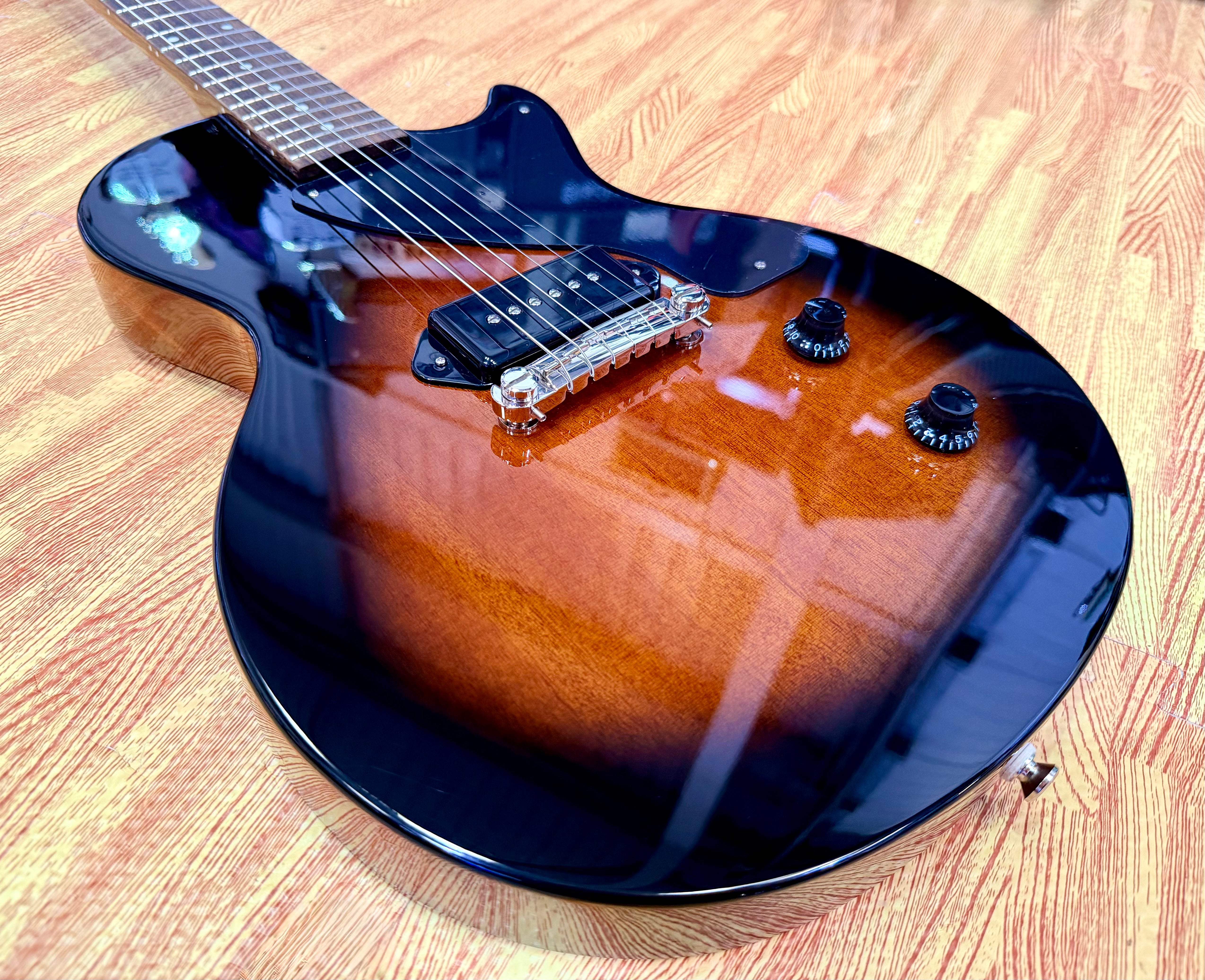 🔥EX-DEMO🔥 2025 Epiphone Les Paul Junior P90 Electric Guitar~ Tobacco Burst!