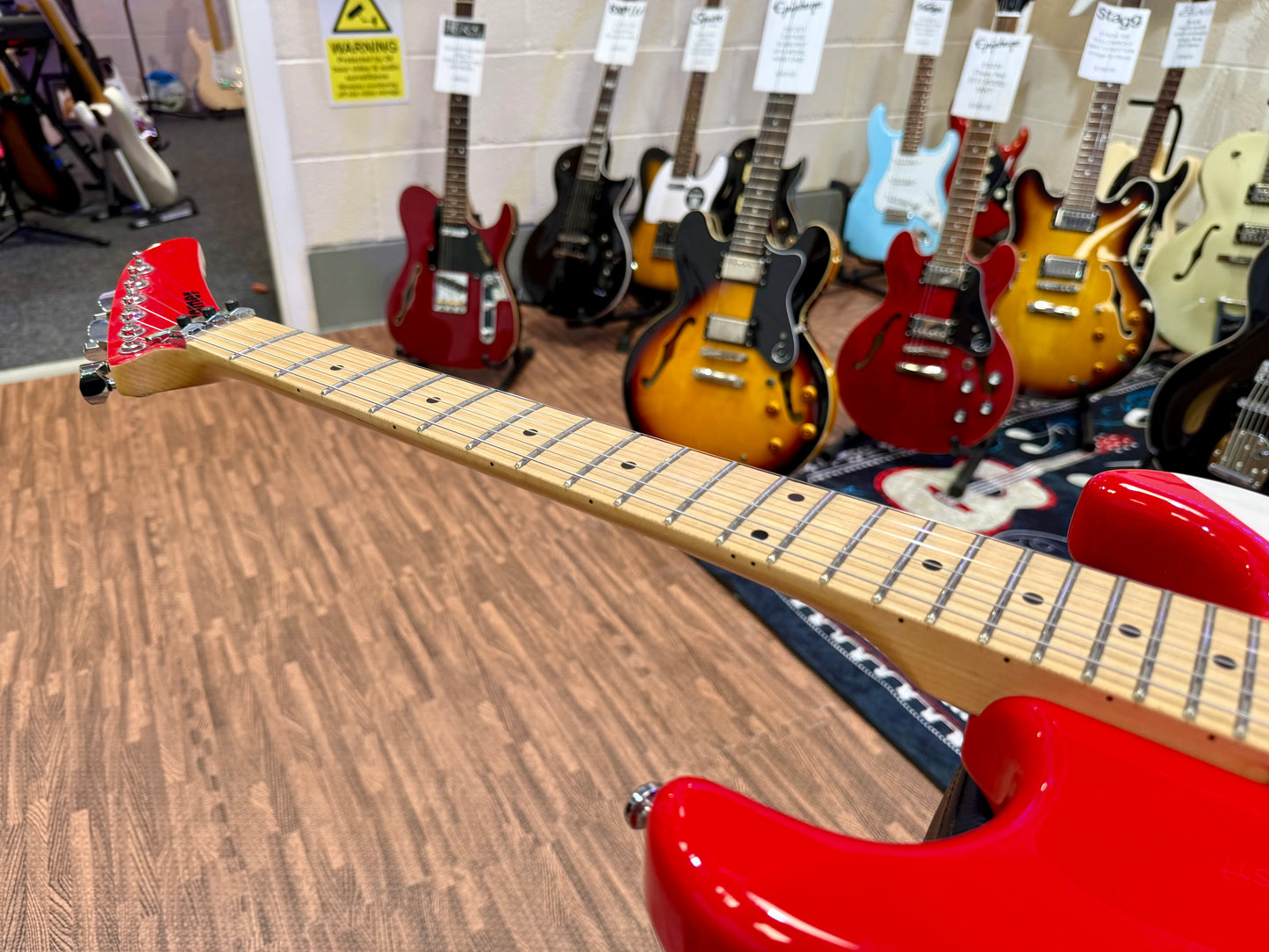 🔥RARE🔥 Kramer The 84 1984 Van Halen~ Diver Down Custom Ltd Edition~EVH D Tuna!