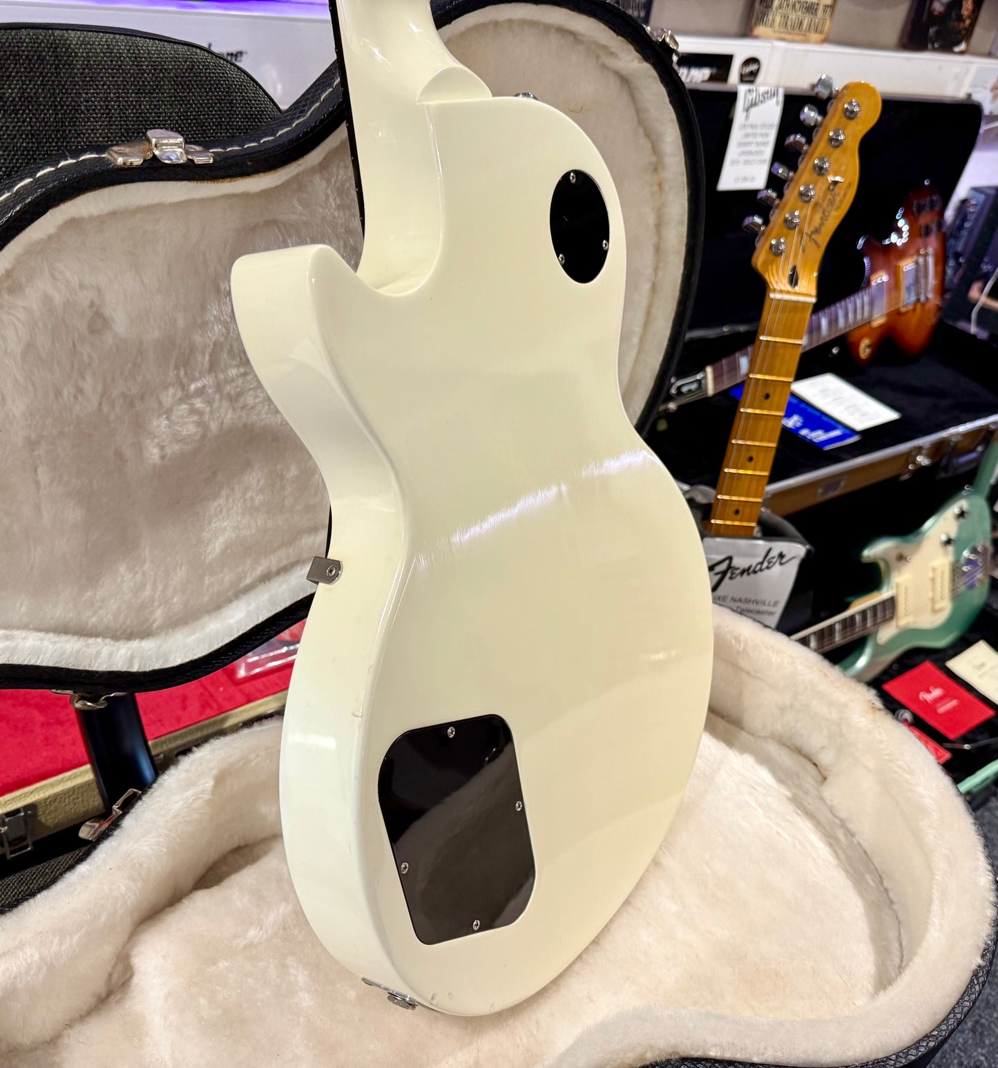 🌟2010🌟 Gibson Les Paul Studio~ Alpine White & Chrome~Ebony Fretboard~Hard Case