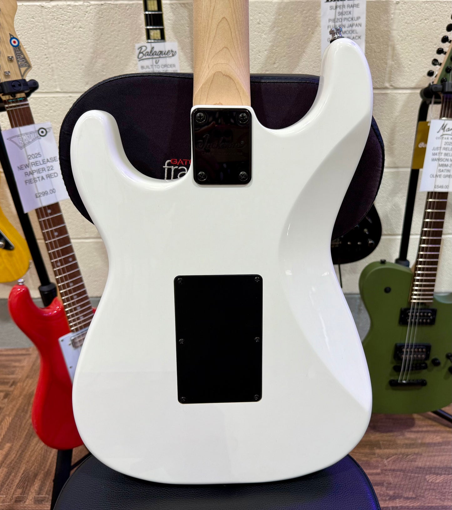 🔥MINT 2023🔥 Jackson Adrian Smith SDXM~ Snow White~ Iron Maiden Signature!