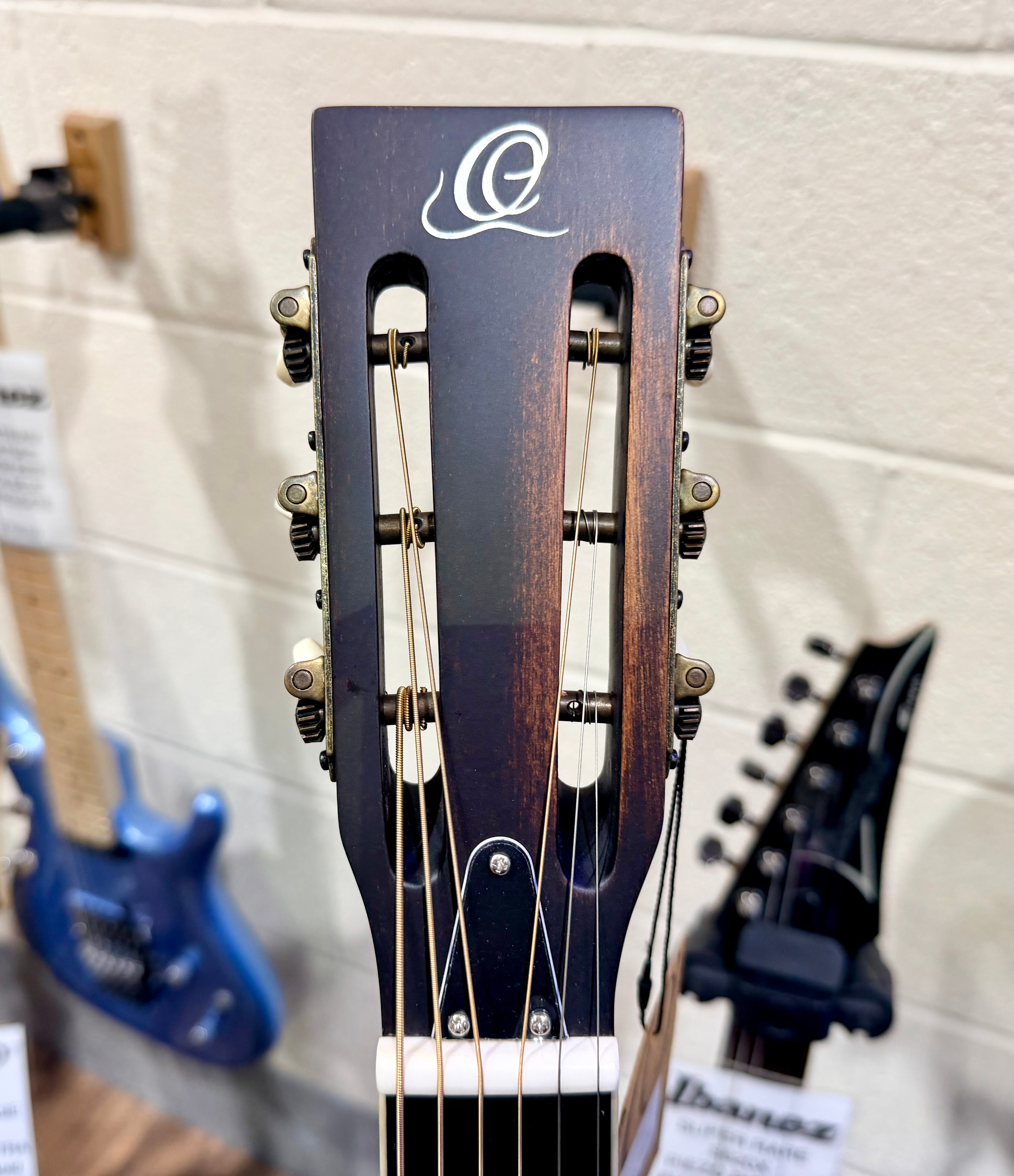 🥃 WHISKEY BURST 🥃 Ortega RRG30E-WB Resonator Guitar~ Electro-Acoustic~ NEW!