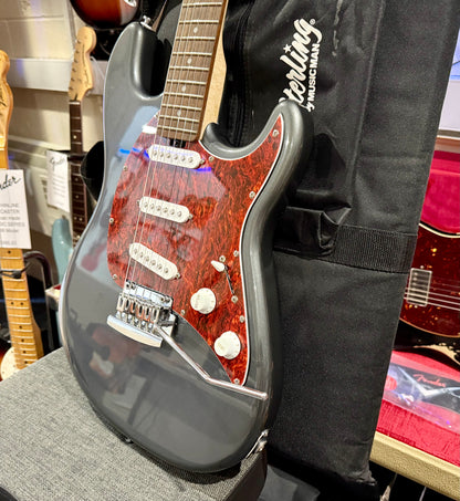 🌟MINT🌟 Sterling by Music Man SUB CT30 Cutlass SSS~ Charcoal Frost + Gig Bag!