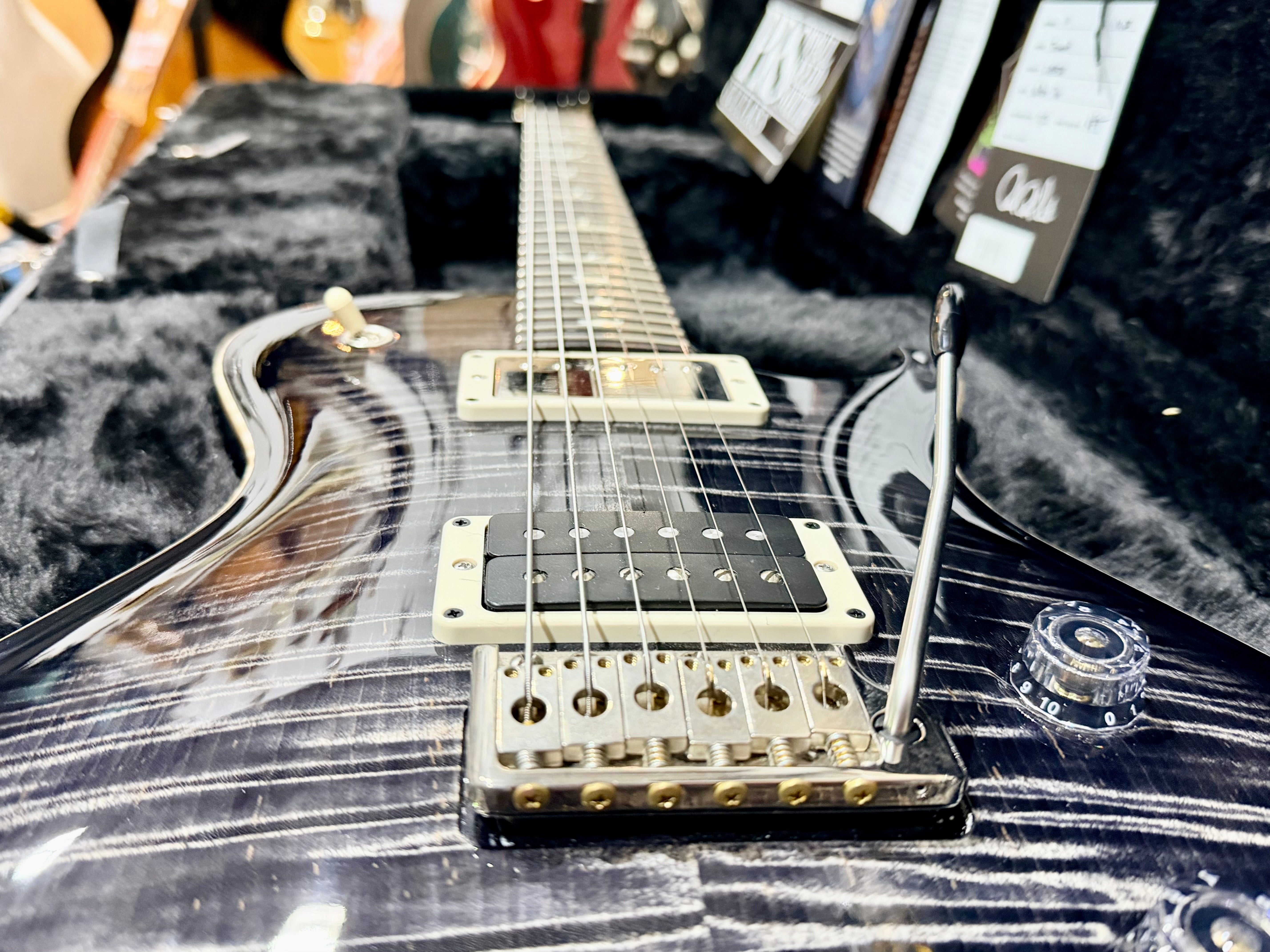 🔥2020🔥 PRS Mark Tremonti Signature USA Charcoal Contour Burst~ Case & Docs!