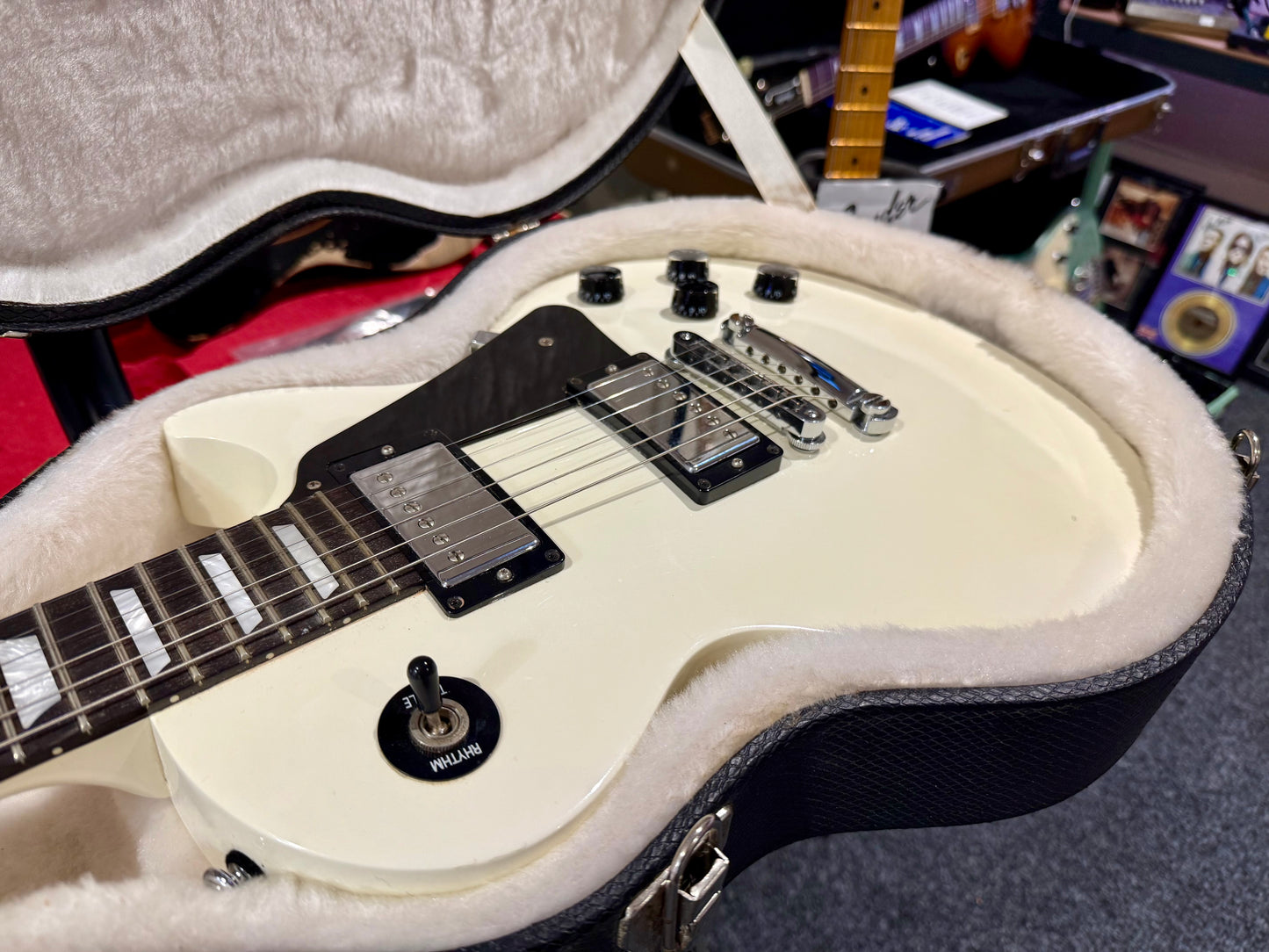 🌟2010🌟 Gibson Les Paul Studio~ Alpine White & Chrome~Ebony Fretboard~Hard Case