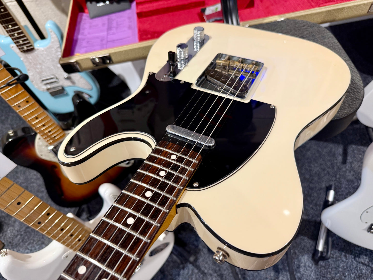 🔥RARE🔥 Fender Squier Classic Vibe Custom Telecaster~ Seymour Duncan~ UPGRADES!