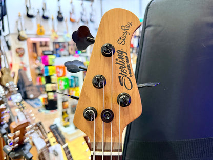 ✨2024✨ Sterling Music Man StingRay RAY34~ Purple Sparkle~ Electric Bass + Bag!