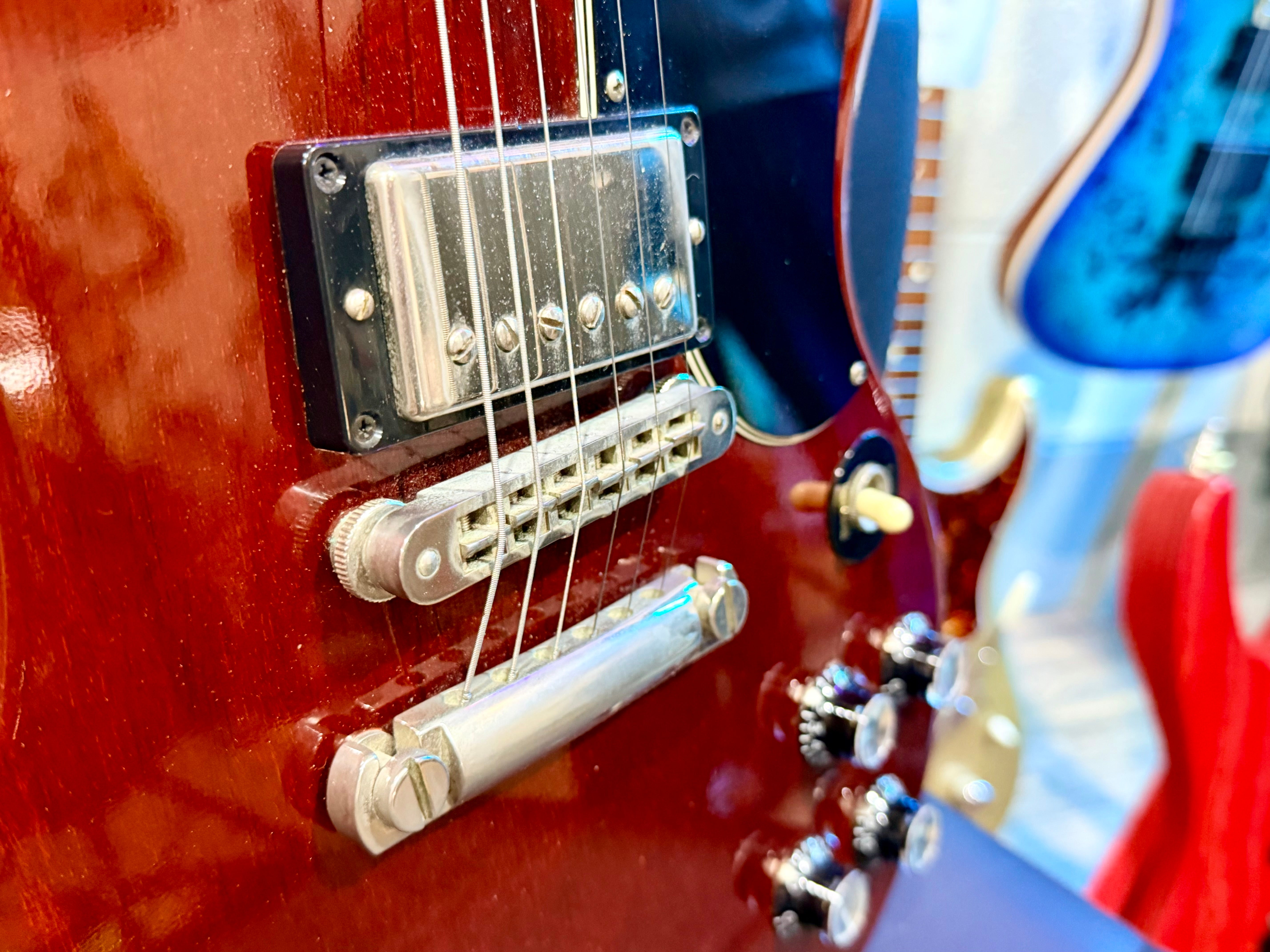 🍒2005 USA🍒 Gibson '61 SG Standard Reissue~ Heritage Cherry~ Cherished & Case!