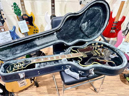 🌟MINT 2021🌟 Epiphone Sheraton II Pro Hollowbody~ Ebony Black + Hard Case!