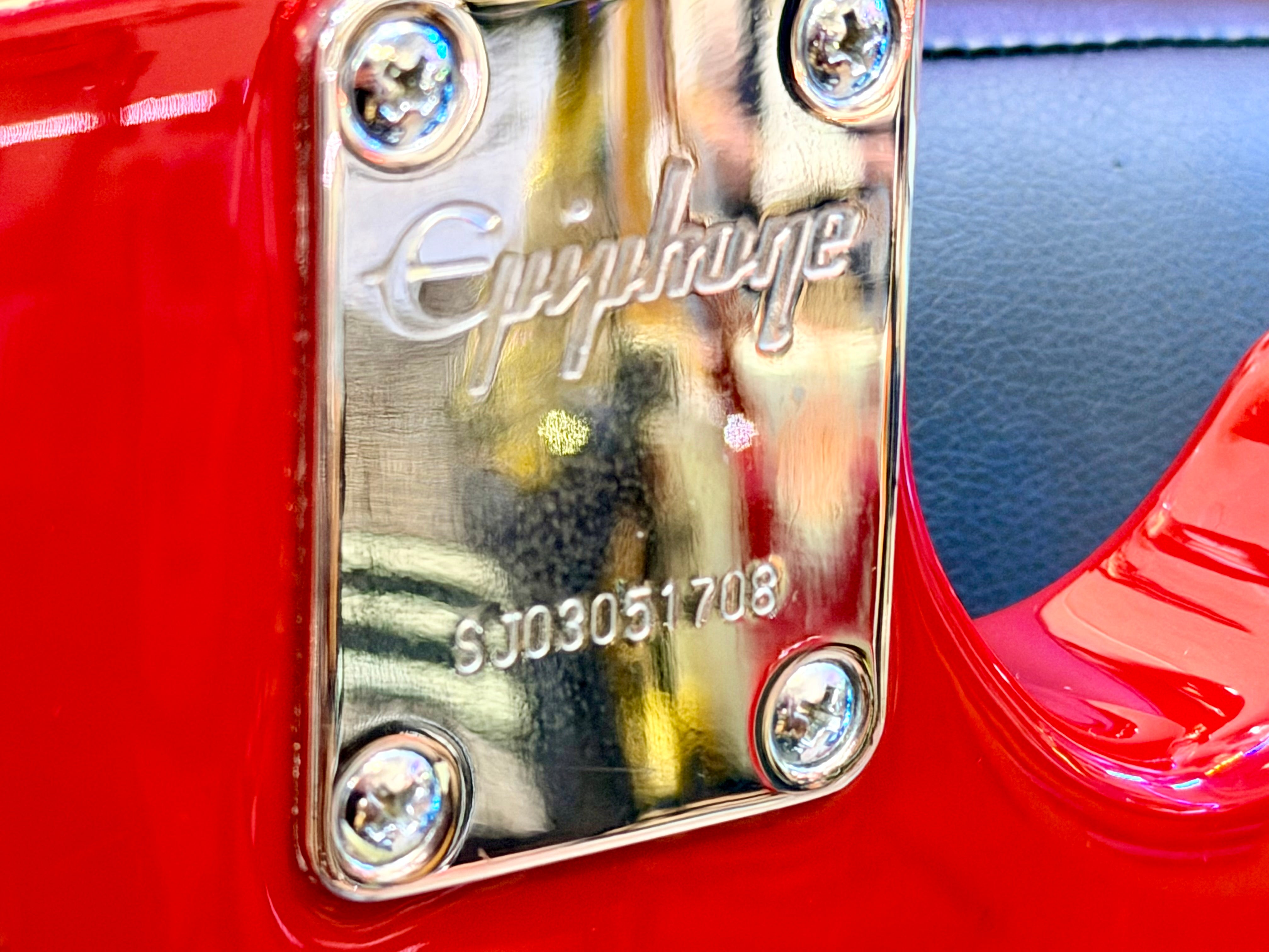 ☀️LEFTY☀️ Epiphone Les Paul LP 100 Left Handed ~ Cherry Sunburst Electric Guitar