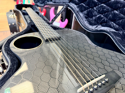🔥MINT🔥 Enya X4 Pro Mini/EQ Carbon Fibre Electro-Acoustic Smart Guitar + Case!