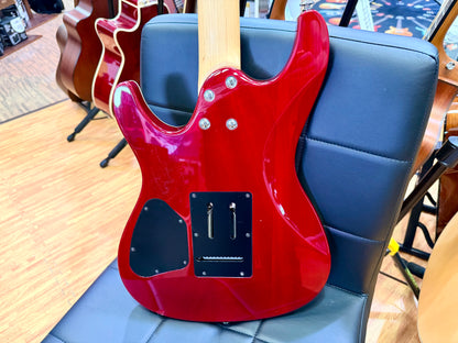 ⚡️2020⚡️ Ibanez SA360QM SA Series Electric Guitar~ Transparent Red Burst~ HSS!