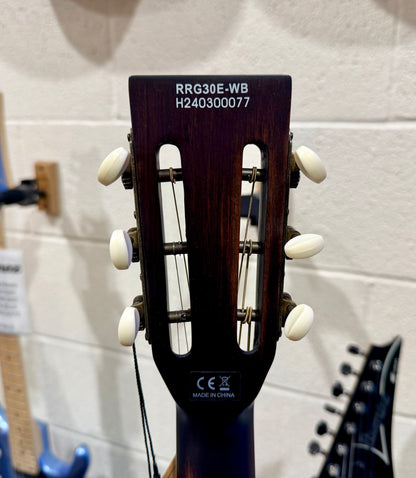 🥃 WHISKEY BURST 🥃 Ortega RRG30E-WB Resonator Guitar~ Electro-Acoustic~ NEW!