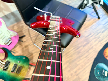 🔥2002🔥 Ibanez JS100 Joe Satriani Signature~ Korean Electric Guitar~ Red~ Floyd