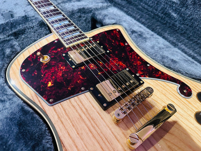 🌟MINT🌟 D'Angelico Ludlow Deluxe~ Swamp Ash Natural~2018~ Hard Case~MUST SEE 🌟