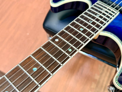 ✨2016✨ Ibanez SA360NQM-SPB~ Sapphire Blue~ SA Series Superstrat HSS Guitar!