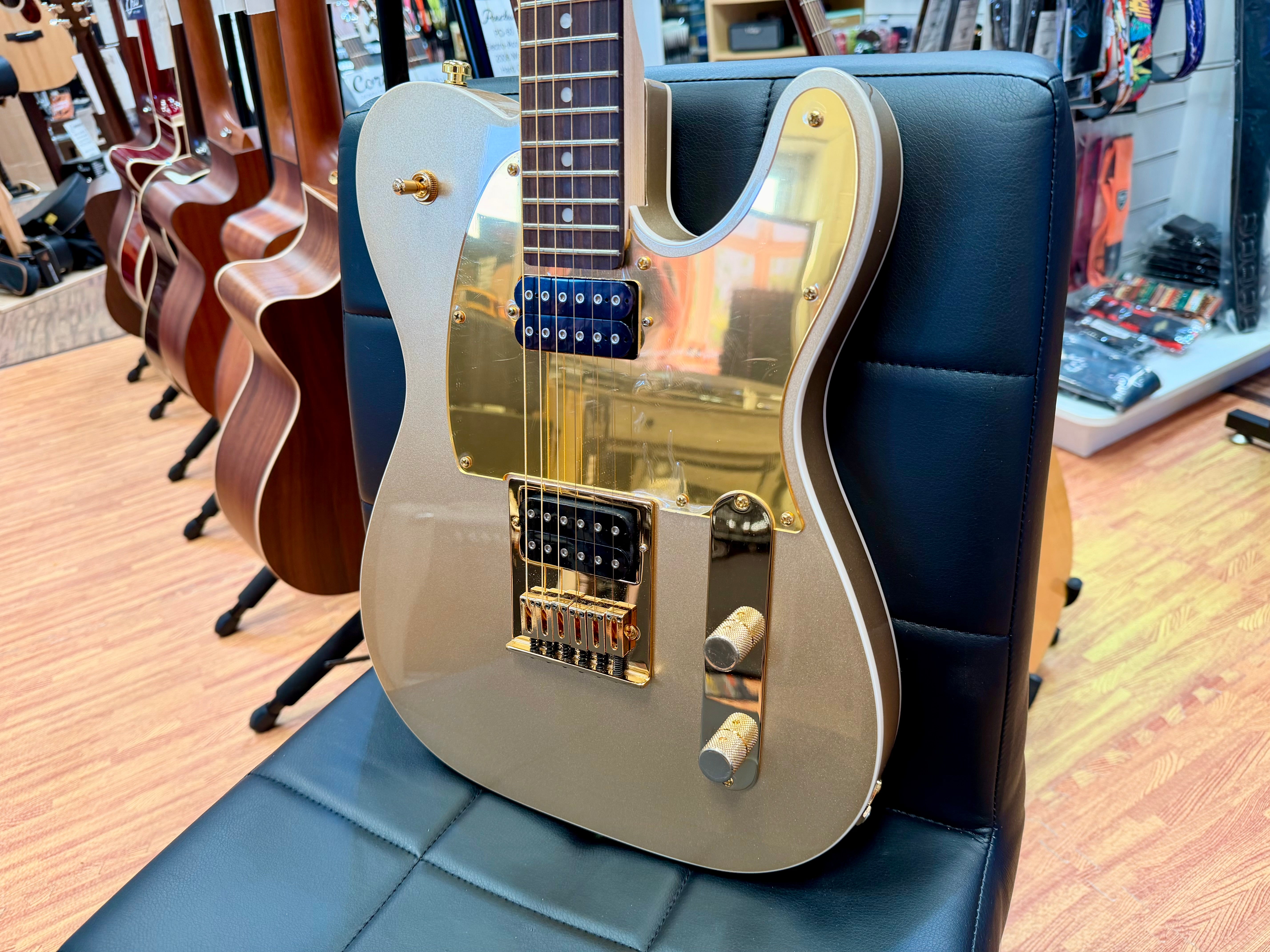✨MINT✨ Fender Squier John 5 Signature Artist Series Telecaster~ Frost Gold~ 2020