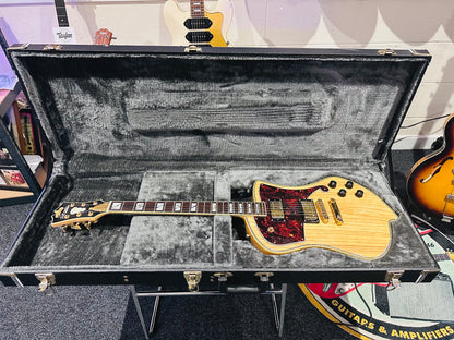 🌟MINT🌟 D'Angelico Ludlow Deluxe~ Swamp Ash Natural~2018~ Hard Case~MUST SEE 🌟