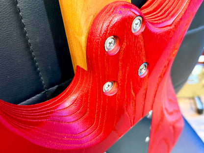 🔥KOREAN🔥 Charvel Pro-Mod DK24 HSS 2PT CM Red Ash~ Seymour Duncan~ 2021 MIK!