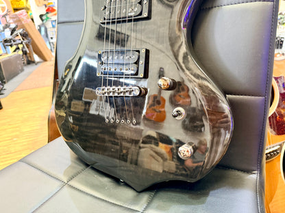 🔥2008🔥 ESP LTD F-100FM See Thru Black Electric Guitar~ Early Model 08!