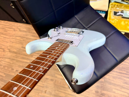 ✨EX-DEMO✨ Rapier 22 Electric Guitar In Daphne Blue~ Alan Entwistle Designed!