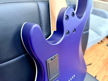 🔥 2023 🔥 Cort KX300 Electric Guitar~ Open Pore Cobalt Blue Burst~ EMG Pickups!