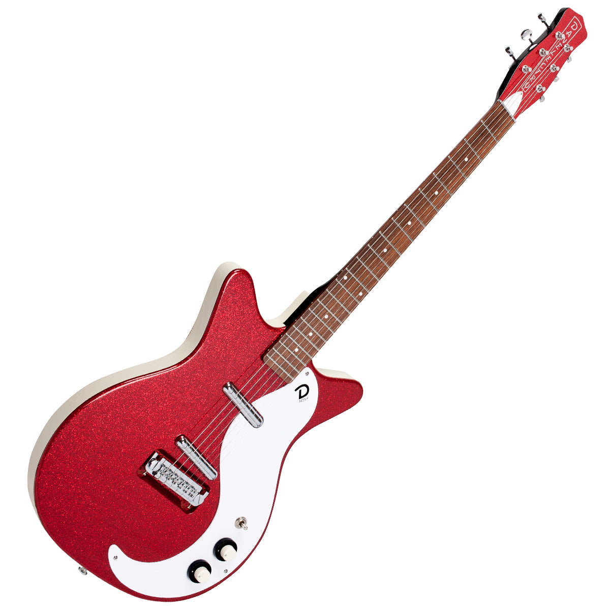 Danelectro '59M NOS Electric Guitar ~ Red Metal Flake