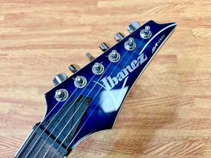 ✨2016✨ Ibanez SA360NQM-SPB~ Sapphire Blue~ SA Series Superstrat HSS Guitar!