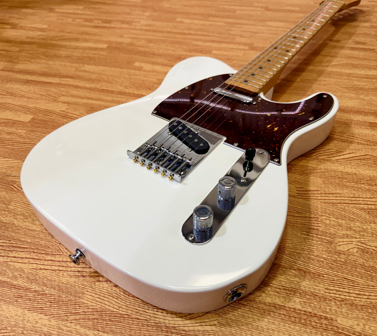 ⚡️1996⚡️ Fender Mexican Standard Telecaster MIM Polar White~ Tex-Mex Pickups!