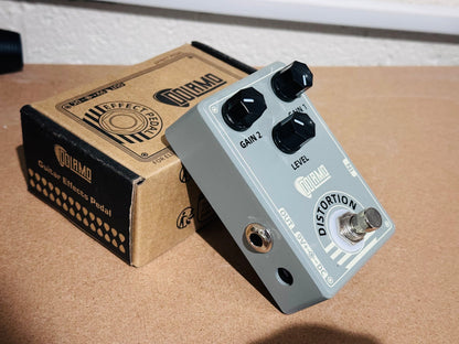 🌟BRAND NEW🌟 Dolamo D5 Guitar distortion pedal MKIV effects box~ Silver 9v 🎸