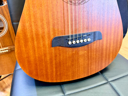 ✨NEW✨ Brunswick BT200 3/4 Travel Acoustic Guitar In Natural With Gig Bag!