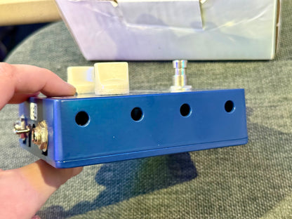 🎸MINT🎸 Effectrode Blue Bottle Inductorized Booster Pedal~ Valve Guitar Effects