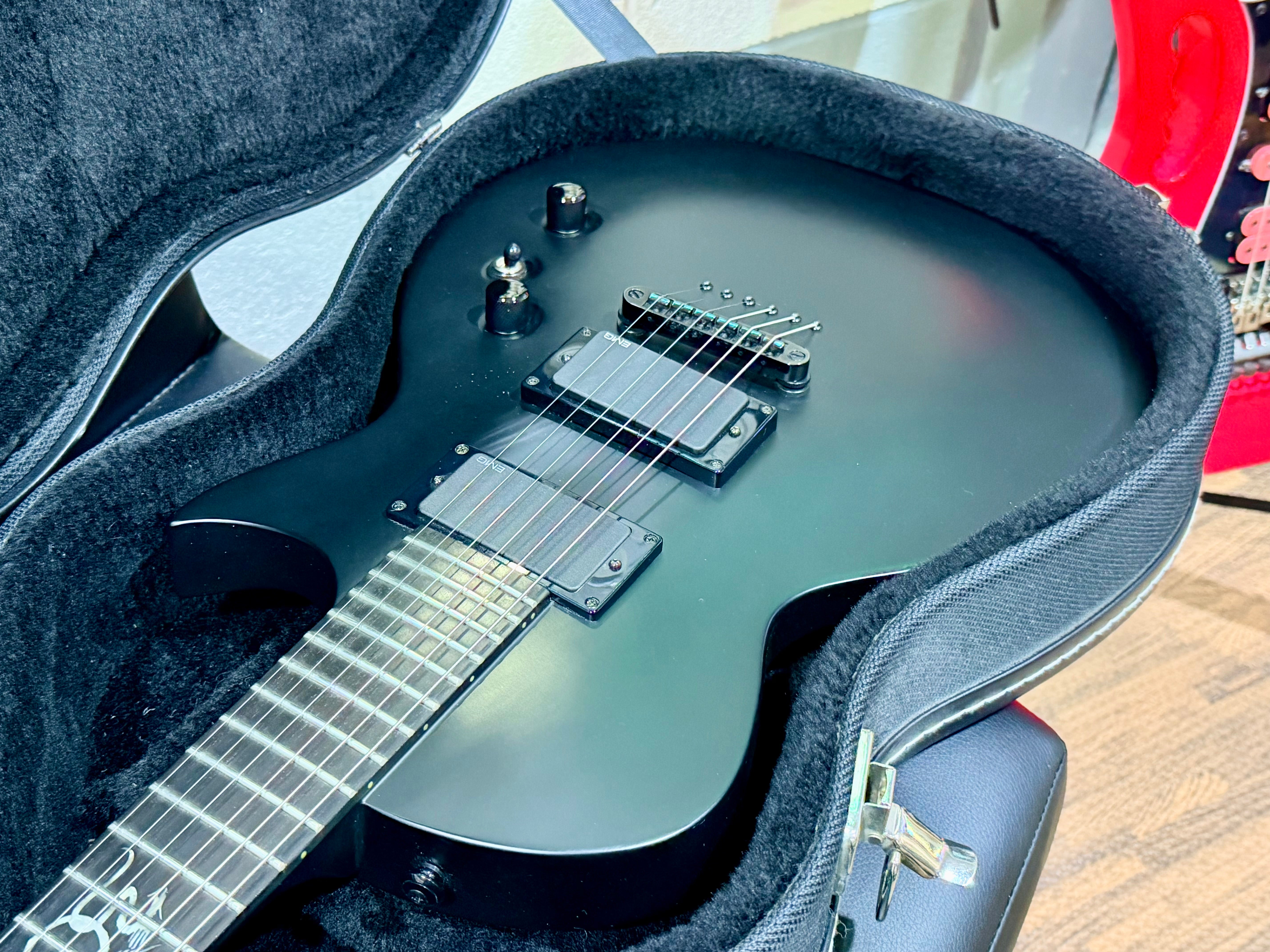 🔥RARE🔥 ESP LTD EC-2005 30th Anniversary~ Satin Black~ Limited Edition + Case!