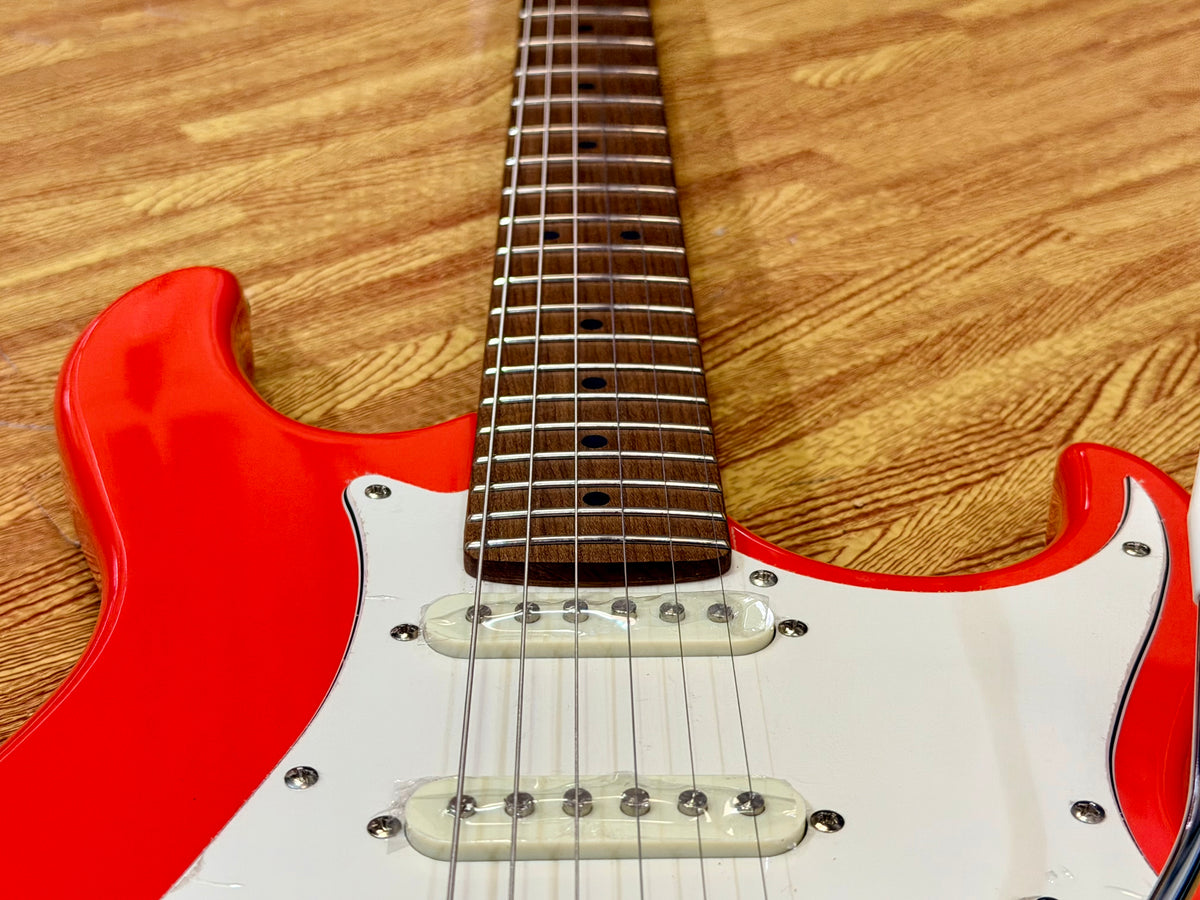 🌟 NEW Cort G200SE Scarlet Red Electric Guitar~ Roasted Maple Neck 🌟