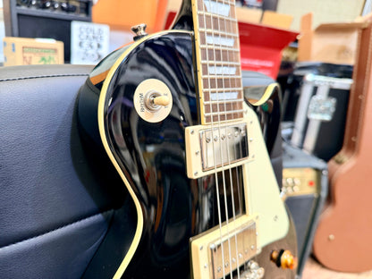 🔥2017🔥 Epiphone Les Paul Standard~ Ebony Gloss Black Electric Guitar