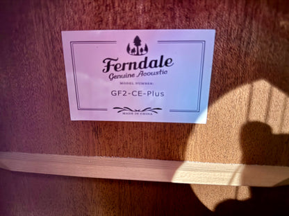 🌟 Ferndale GF2-CE-PLUS Grand Auditorium~Satin Antique Burst Electro Acoustic 🌟