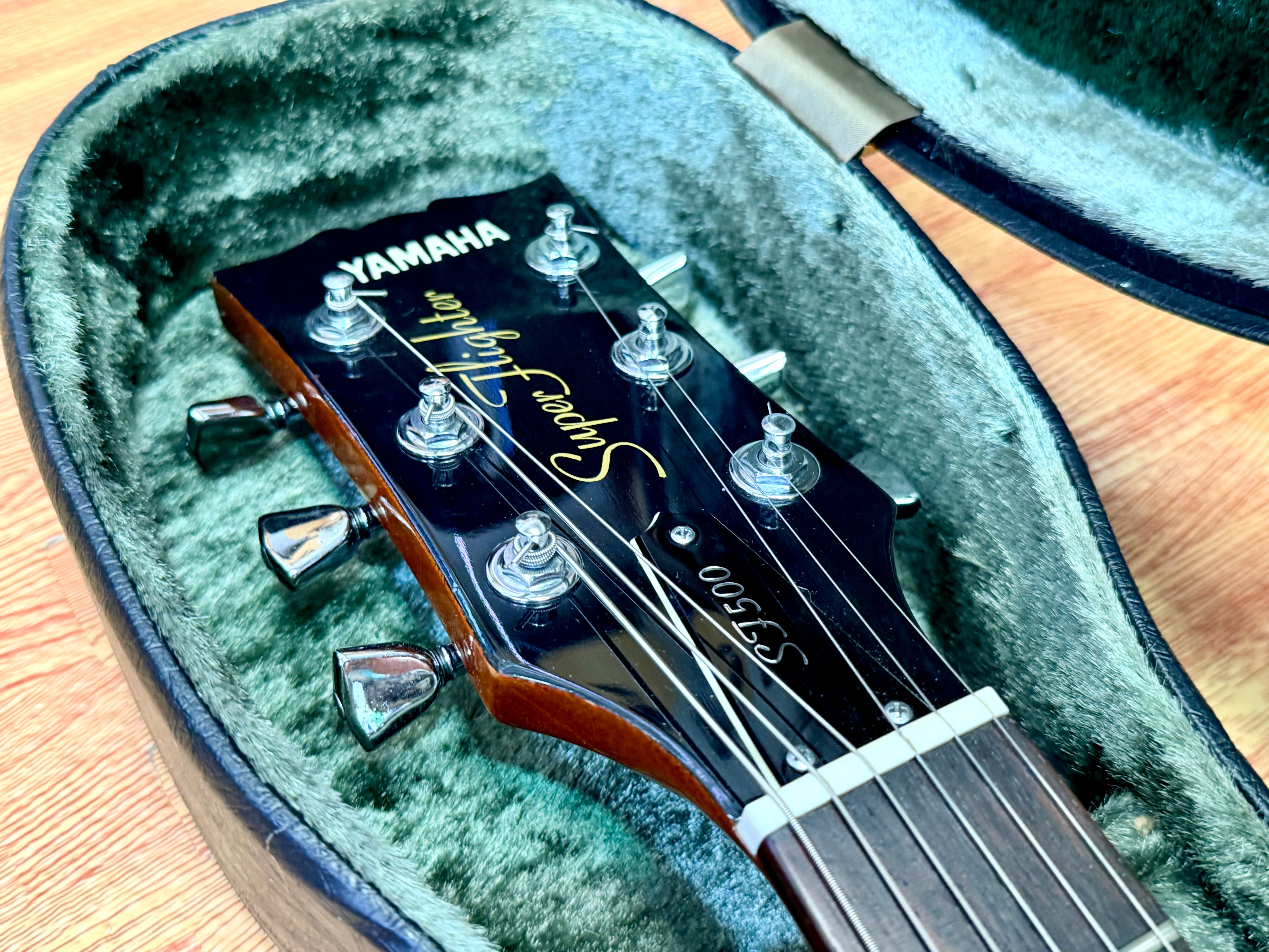 🇯🇵 Yamaha Super Flighter SF500~ 1978~ Vintage White ~ Made in Japan~ Case 🇯🇵